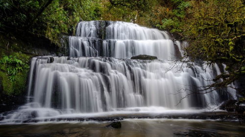 Purakaunui Bay & Falls